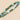 Glass Bead Strand Duo in Turquoise Sweethearts