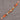Glass Bead Strand in Orange Blossoms