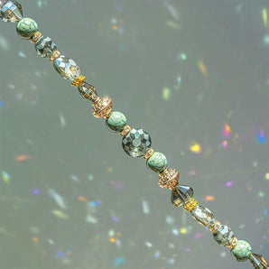 Glass Bead Strand in Sage Song