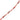 Glass Bead Strand in Strawberry Swirl