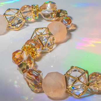 Glass Bead Strand in Sweet Like Honey