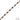 Beaded Chain in Faceted Dark Purple