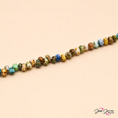 Glass Seed Bead Set in Picasso's Watercolors