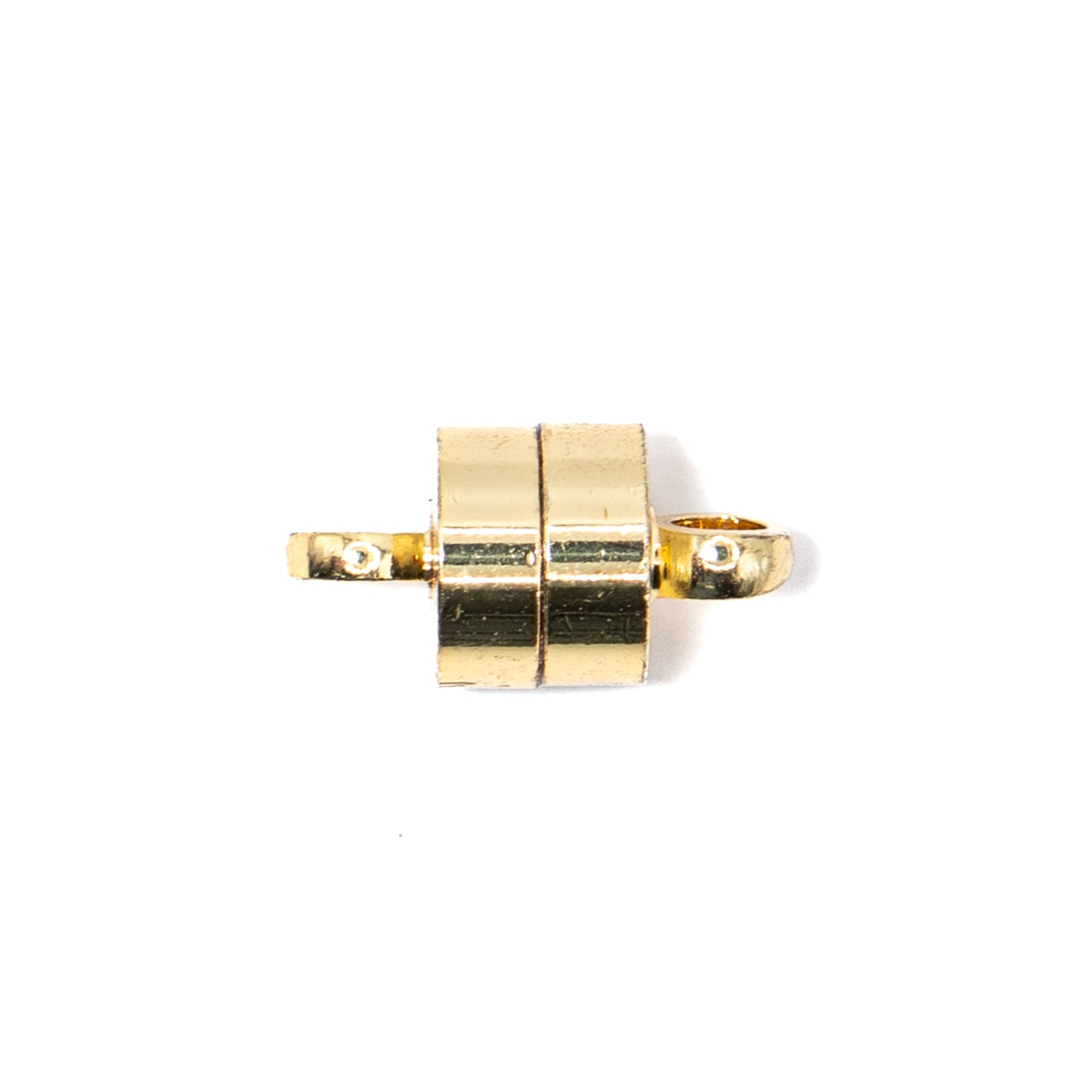Gold Column Magnetic Clasp