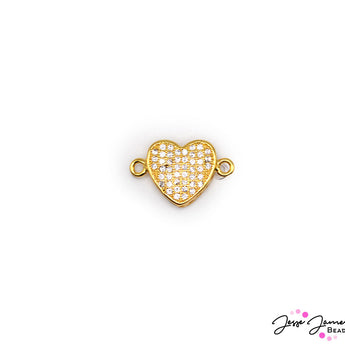 Gold Heart Connector