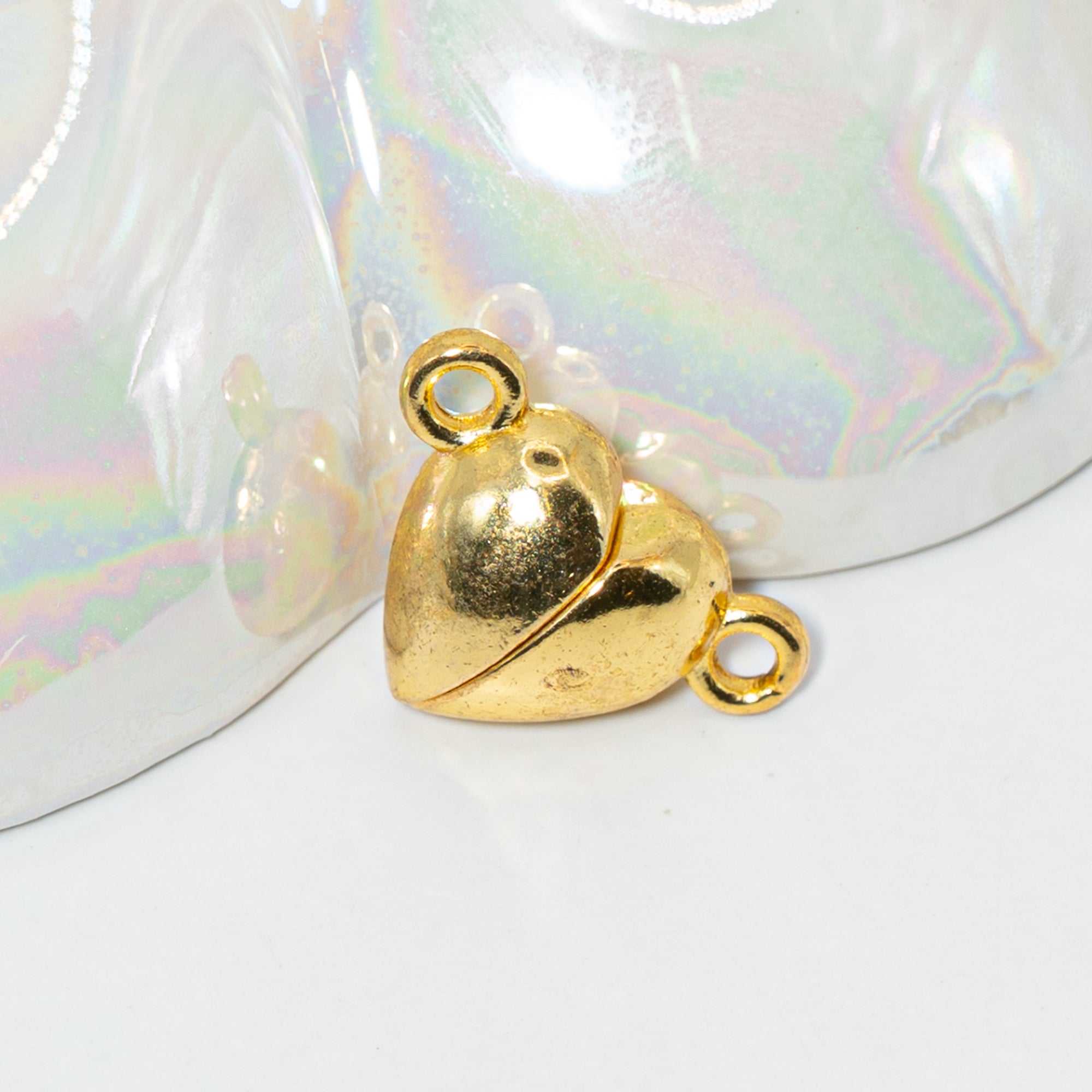 Golden Heart Magnetic Clasp