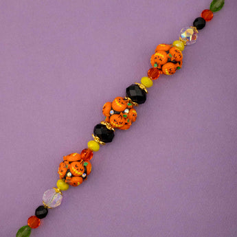 Halloween Boho Bead Strand in Mischief Night