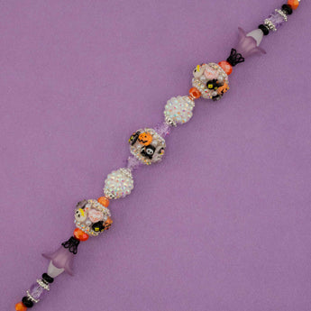 Halloween Boho Bead Strand in Monster Mash