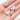 Cake Icing Acrylic Heart Bead Pair