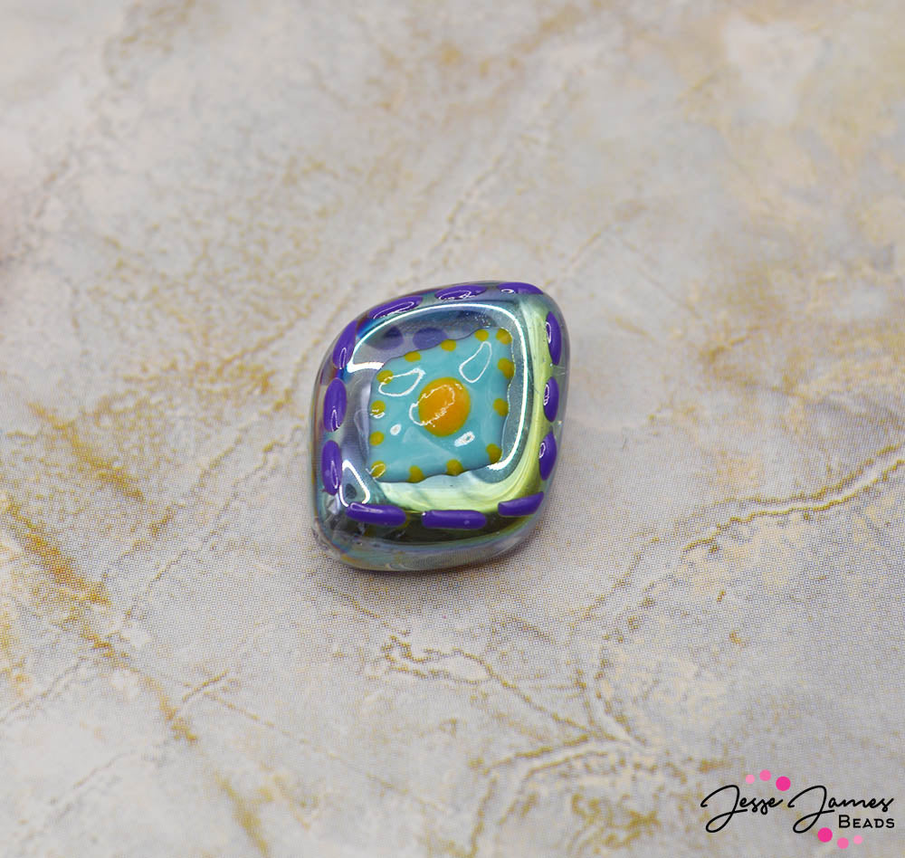 High Tide Glass Focal Bead