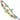 Japanese Tensha Bead Strand Duo in First Love Flowers