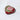 Japanese Tensha Heart Bead in Roses & Wine