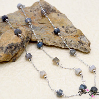 Agate Beach Stone Beaded Chain