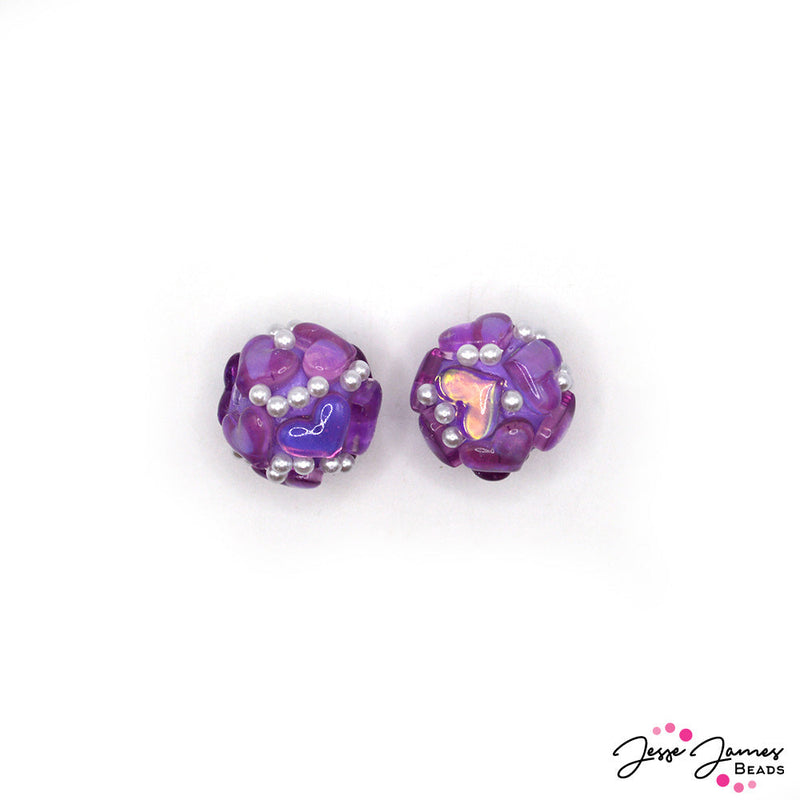 Jelly Jamboree Bead Pair