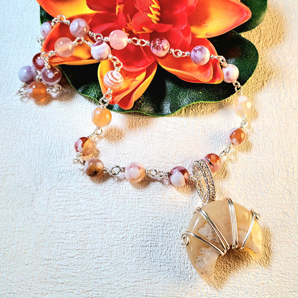 Beads & Blooms Love By The Moon Wire Wrapping Class Kit