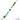 This 7 inch glass bead strand is filled with faceted glass beads in blue and teal hues. This strand includes gold-plated metal spacers and rhinestone spacers. Largest bead measures 17mm x 11.5mm x 5mm. Smallest bead measures 3mm x 5mm.