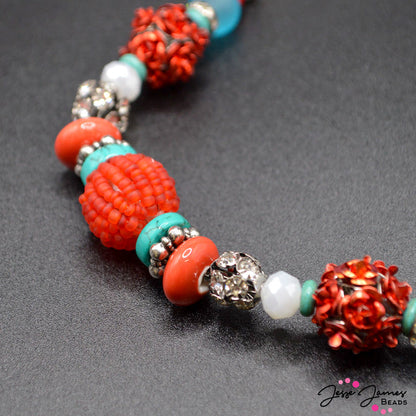 Bead Strand in Shanghai Roses