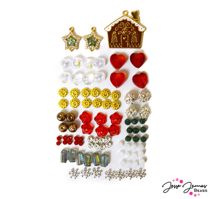 Design Elements Bead Mix in Gingerbread Cottage