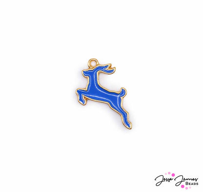 JPhresh Designs Blue Antelope Charm