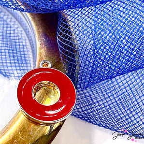 JPhresh Designs Donut Charm in Red