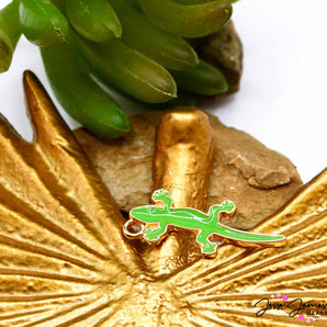 JPhresh Designs Lime Lizard Charm