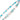 Lampwork Bead Strand Duo in Cotton Candy Carnations