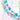 Lampwork Bead Strand Duo in Cotton Candy Carnations
