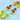 Glass lampwork beads in floral patterns for jewelry making