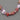 Lampwork Bead Strand in First Date Flowers