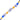 Lampwork Bead Strand in Midnight Superbloom