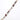 Lampwork Bead Strand in Victorian Dinner Party