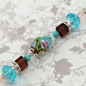 Lampwork Bead Strand in Watch Them Grow