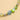 Lampwork Bead Strand in Lily Pad Love Story