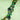 Lampwork Bead Strand Duo in Midnight In The Garden