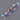 Lampwork Glass Bead Strand Duo in For The Love of Purple