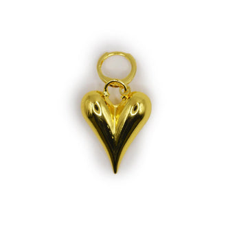 Large 3D Heart Pendant