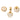 Large Hole Bead Set in Love in Daisies