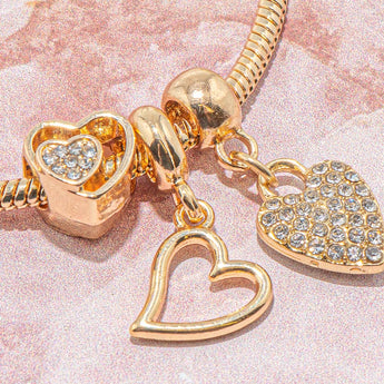 Large Hole Bead Set in Memories of Love