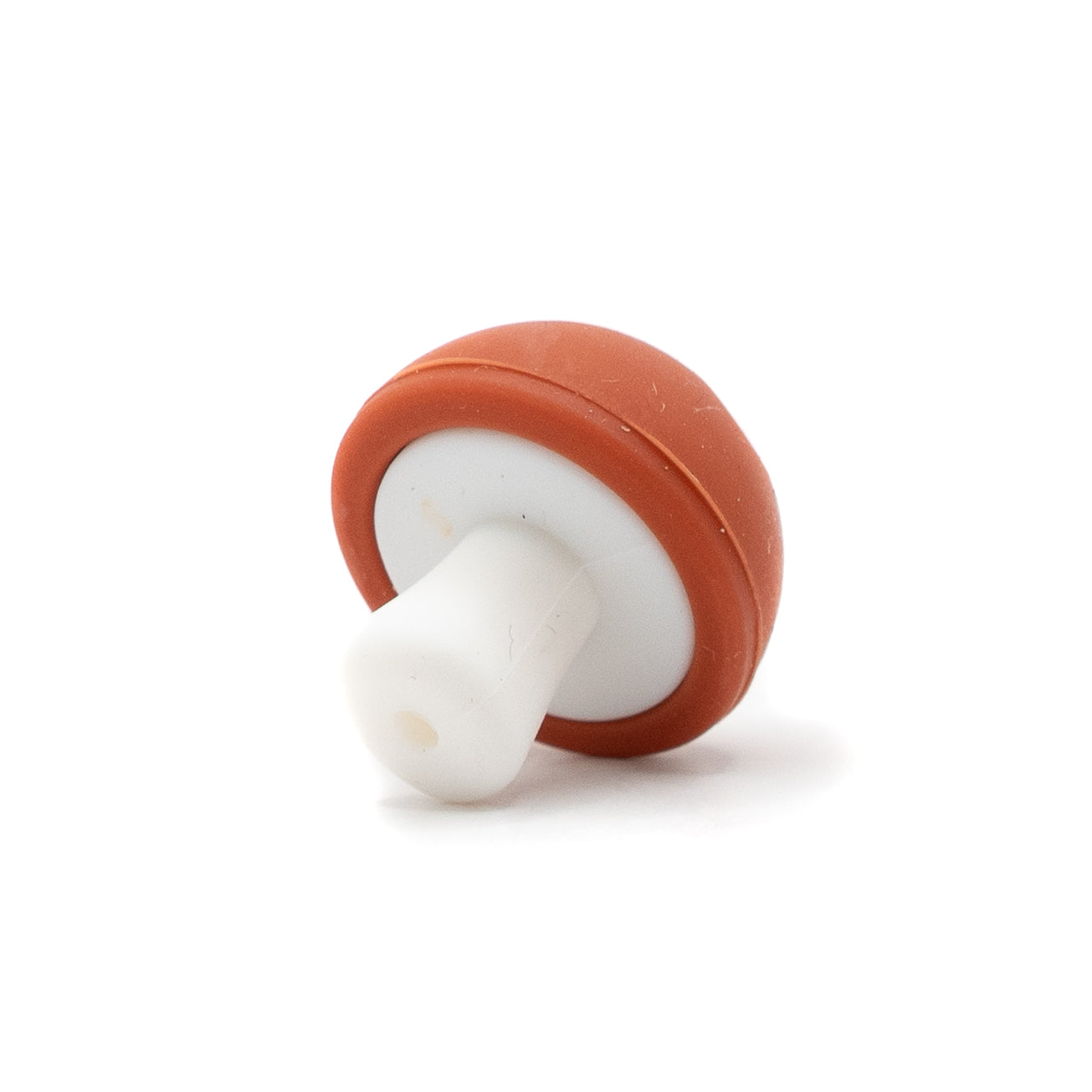 3D Mushroom Silicone Focal Bead