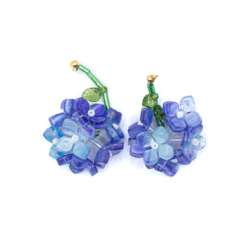 Lavender Dreams Beaded Pendant Pair