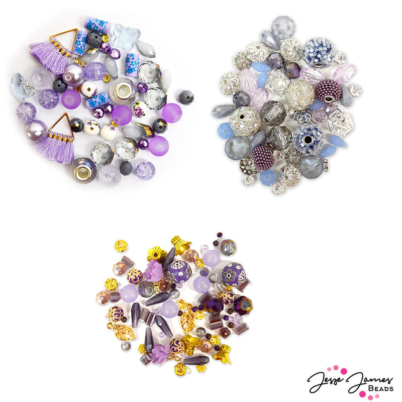 Lilac & Iris Bead Bundle