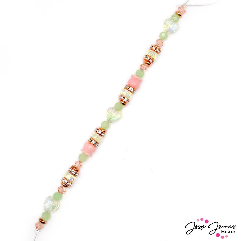 Skinny Bead Strand in Penelope