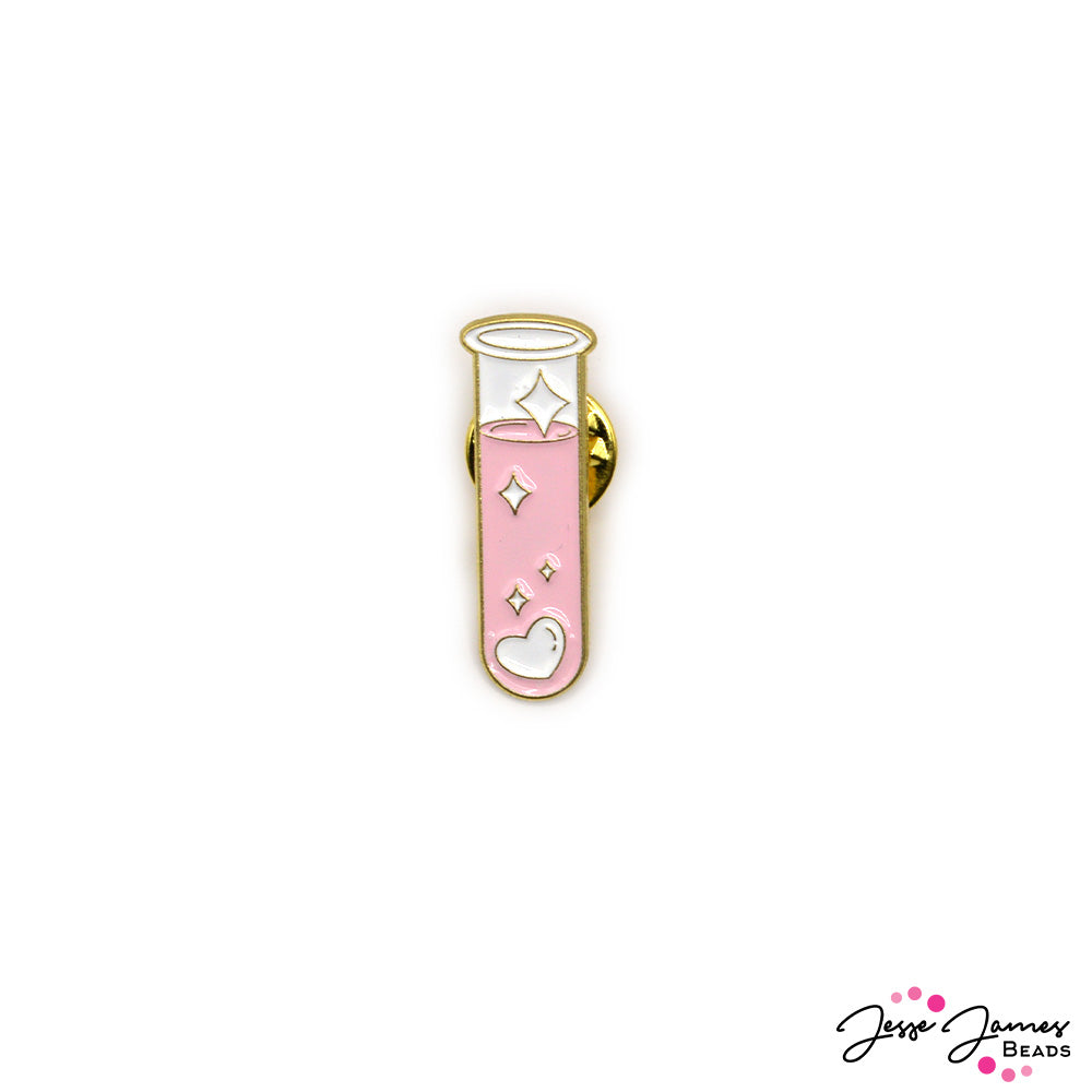 Love & Science Enamel Pin