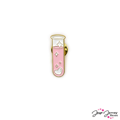 Love & Science Enamel Pin