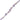 Boho Bead Strand in Lunar Lilac
