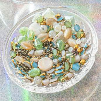 Mermaid Bead Mix in Born in Sea Foam