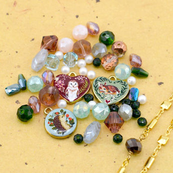 Bead Mix & Chain Duo in Forest Friends