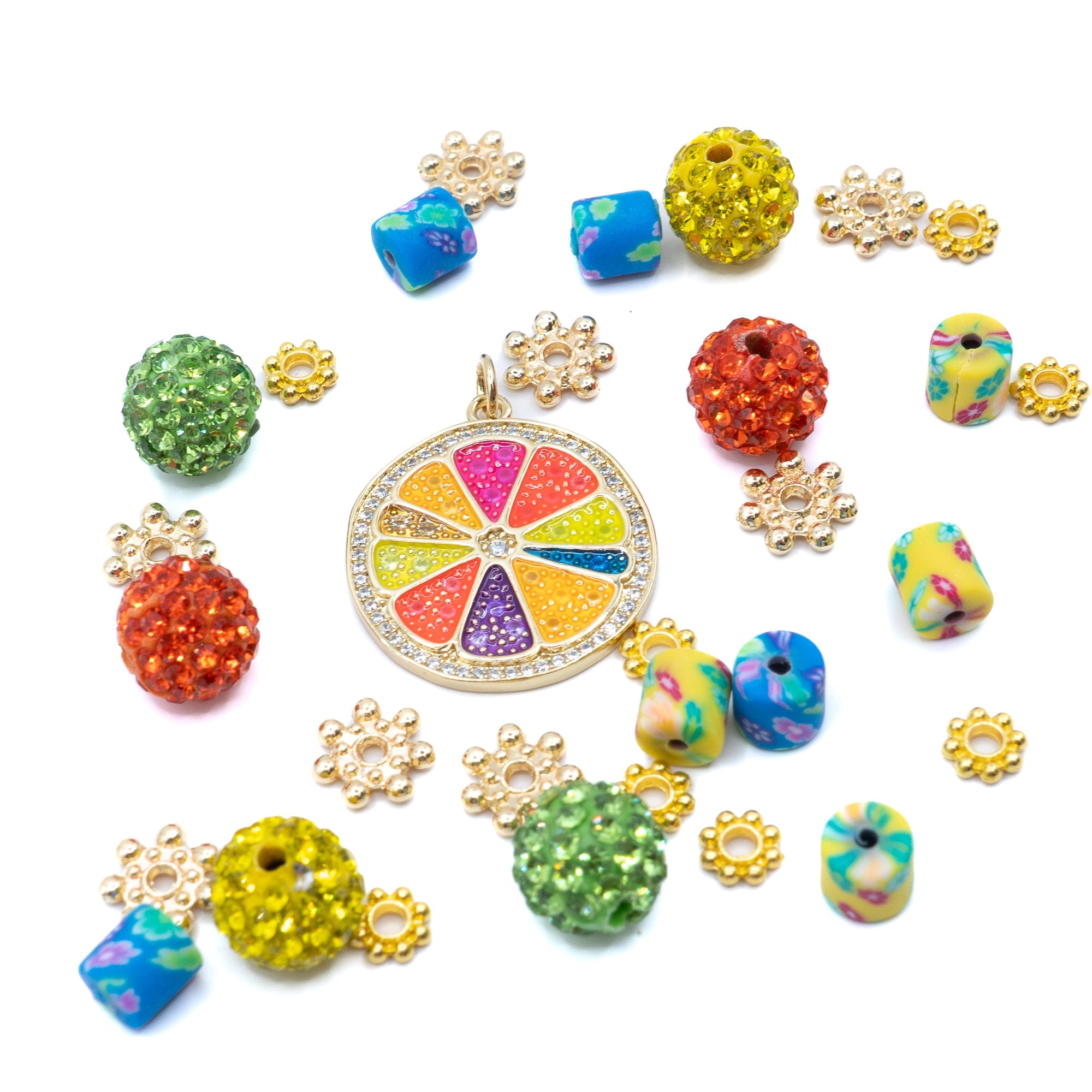 Mini Bead Mix in Fruit Salad