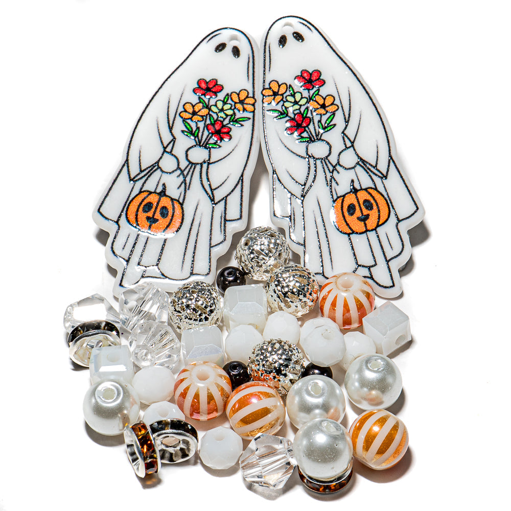 Mini Bead Mix in Ghostly Garden