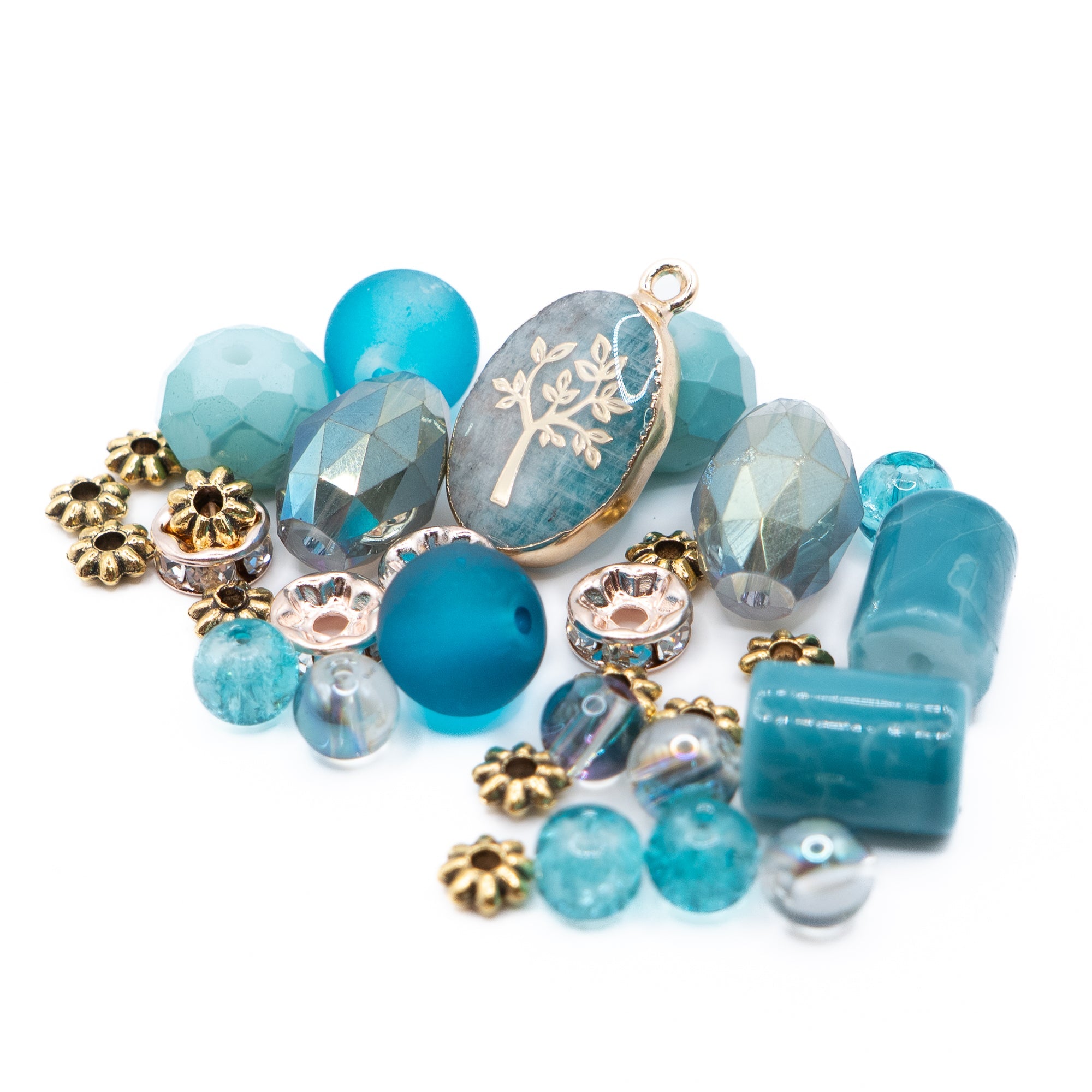 Mini Bead Mix in Hidden Forest